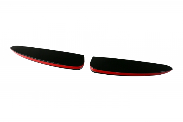 A35 Style 7 pcs Front Bumper Lips For A250 AMG Line,PP 2