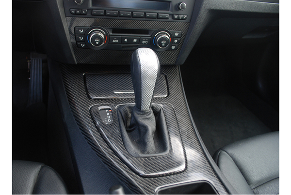 E92 interior dash kits(6 pcs),carbon-with i-drive 2