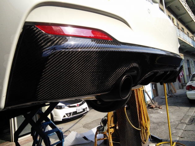 F22 Performance rear diffuser for M Sport bumper, carbon 2