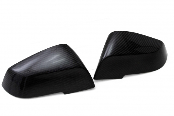 F30 side mirror cover, carbon