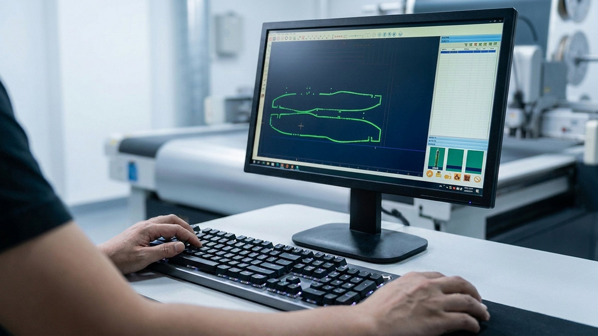 Carbon fiber cutting process for clean and accurate material cutting