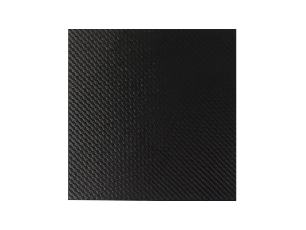 Bi-axial carbon fiber plate