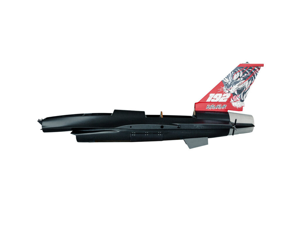 Carbon fiber drone fuselage shell