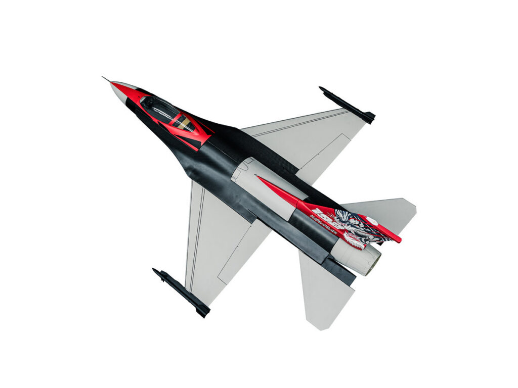 Complete carbon fiber drone fuselage