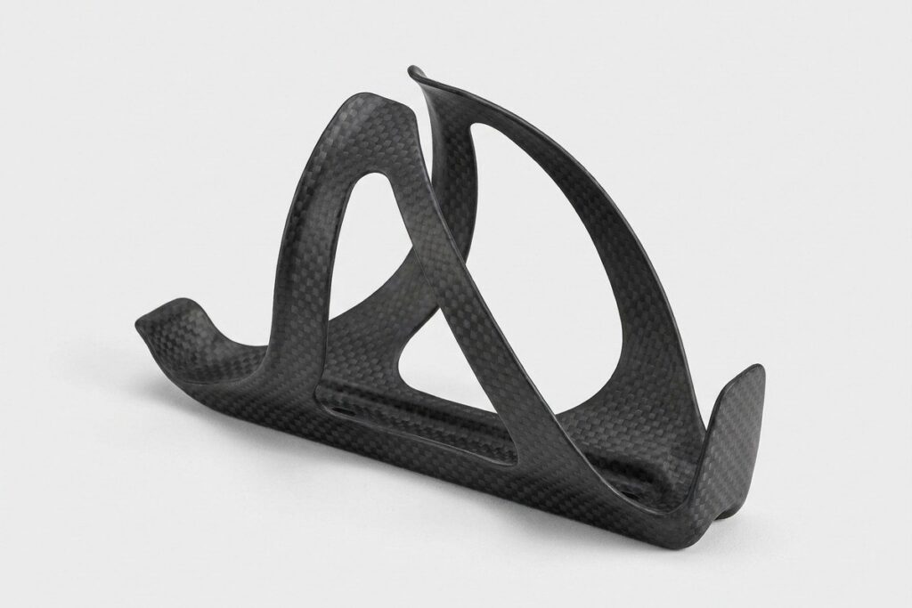 Lightweight carbon fiber bicycle bottle cage